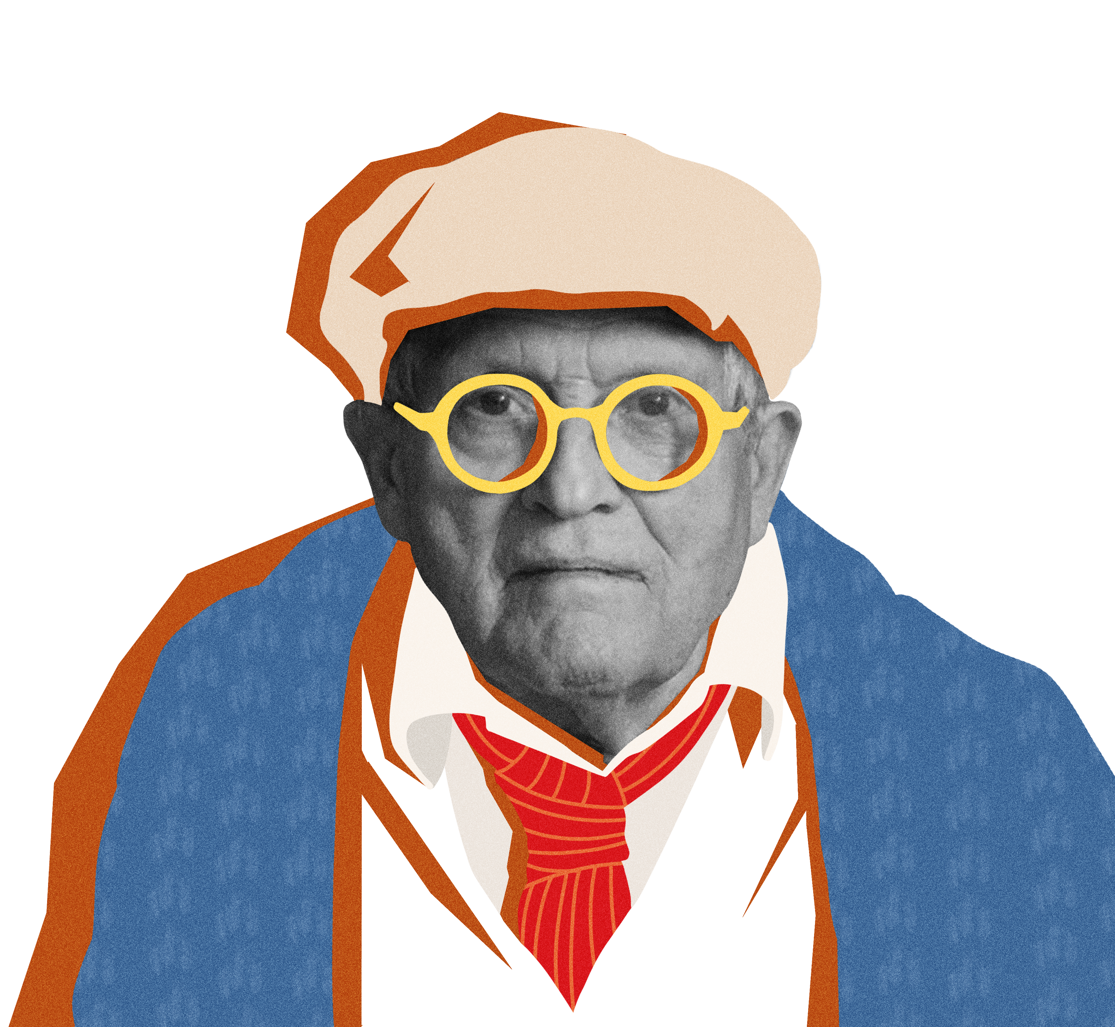 David Hockney collage en el interactivo de Landforms